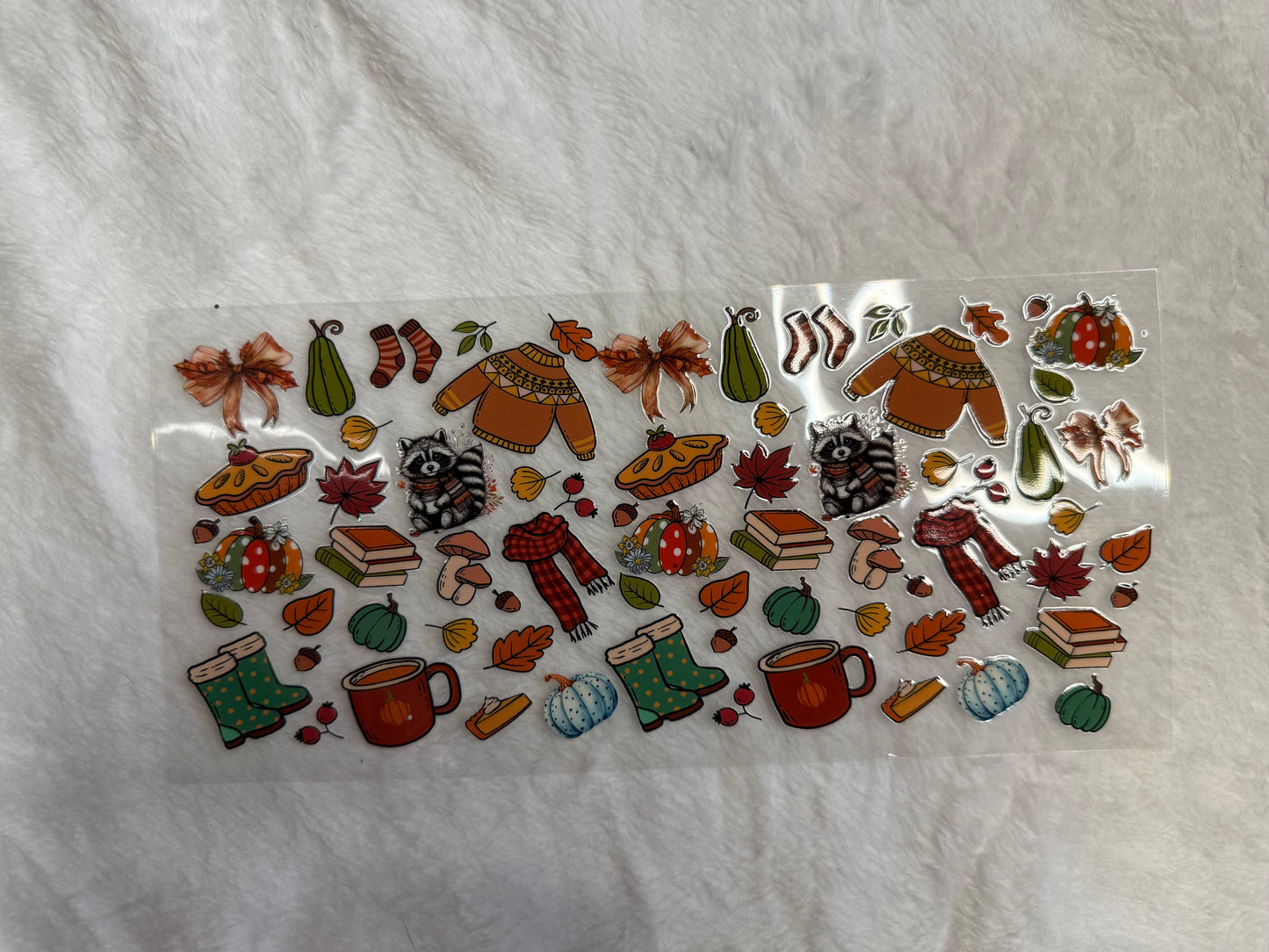 Fall/halloween wraps