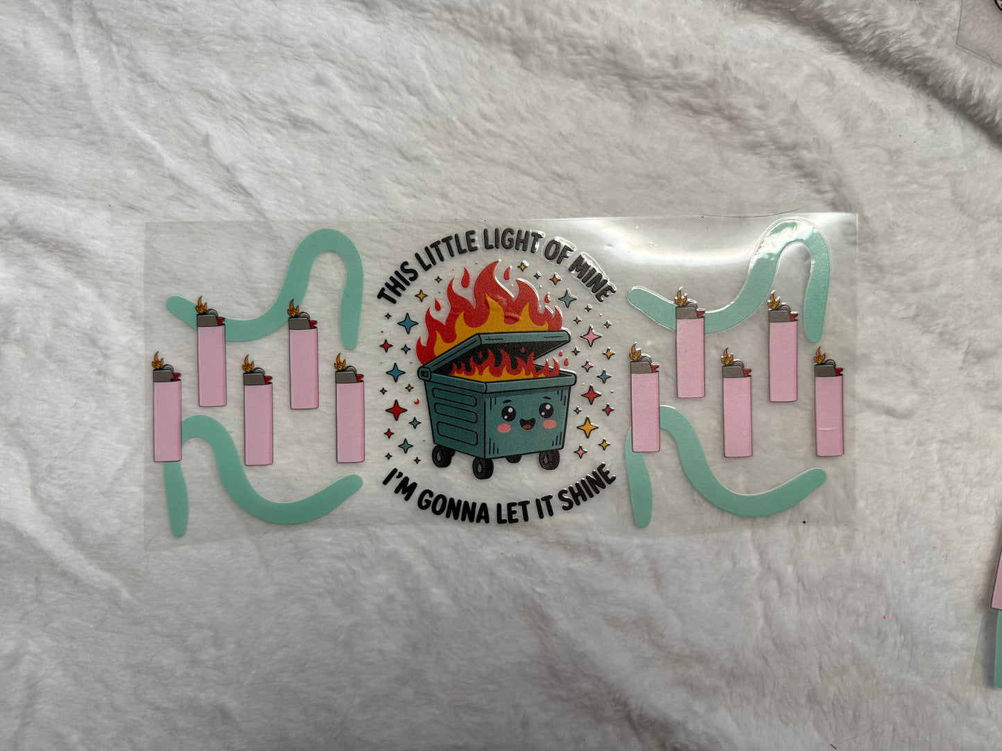 Dumpster fire