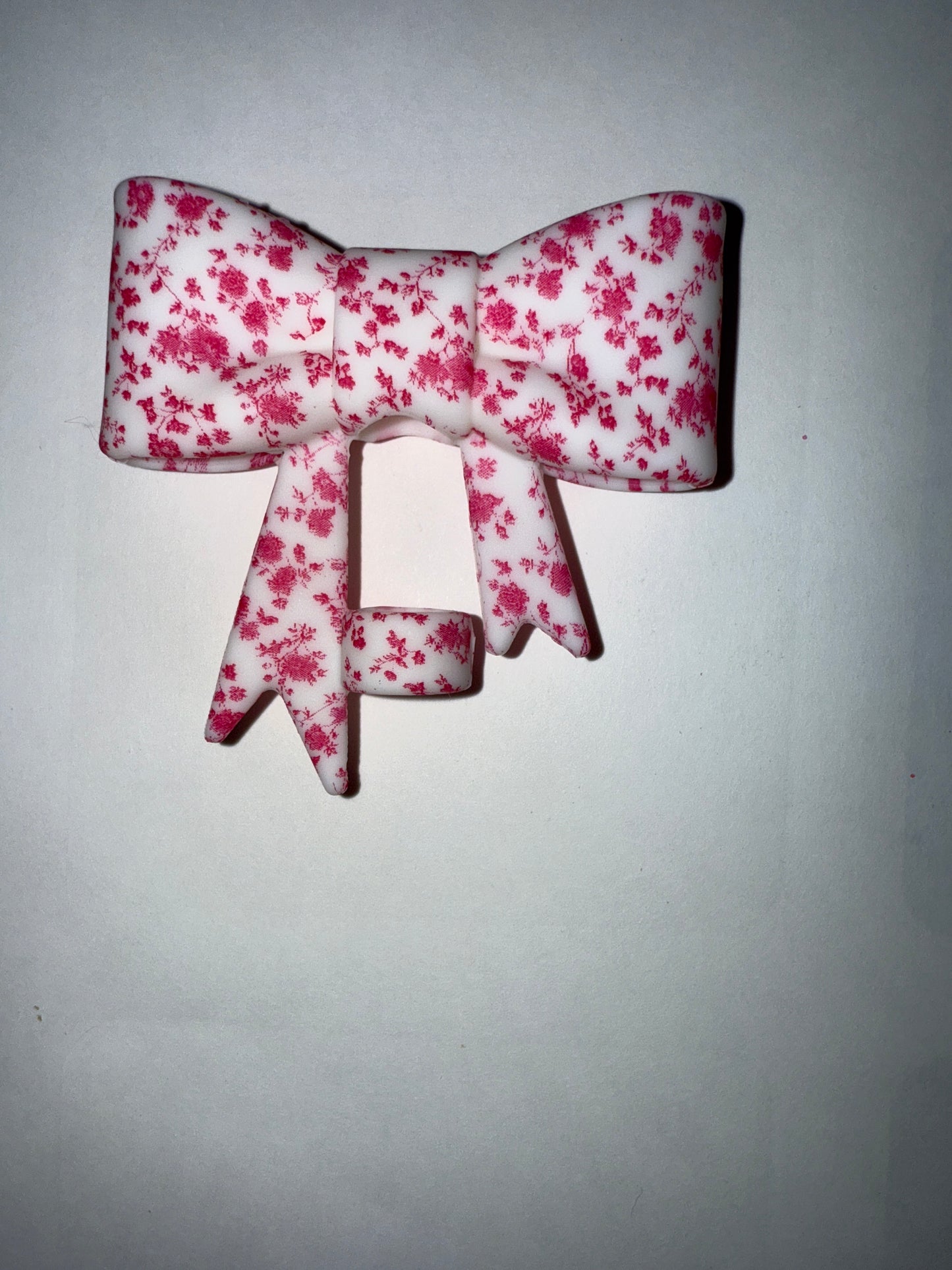 Beaded Bow Keychain
