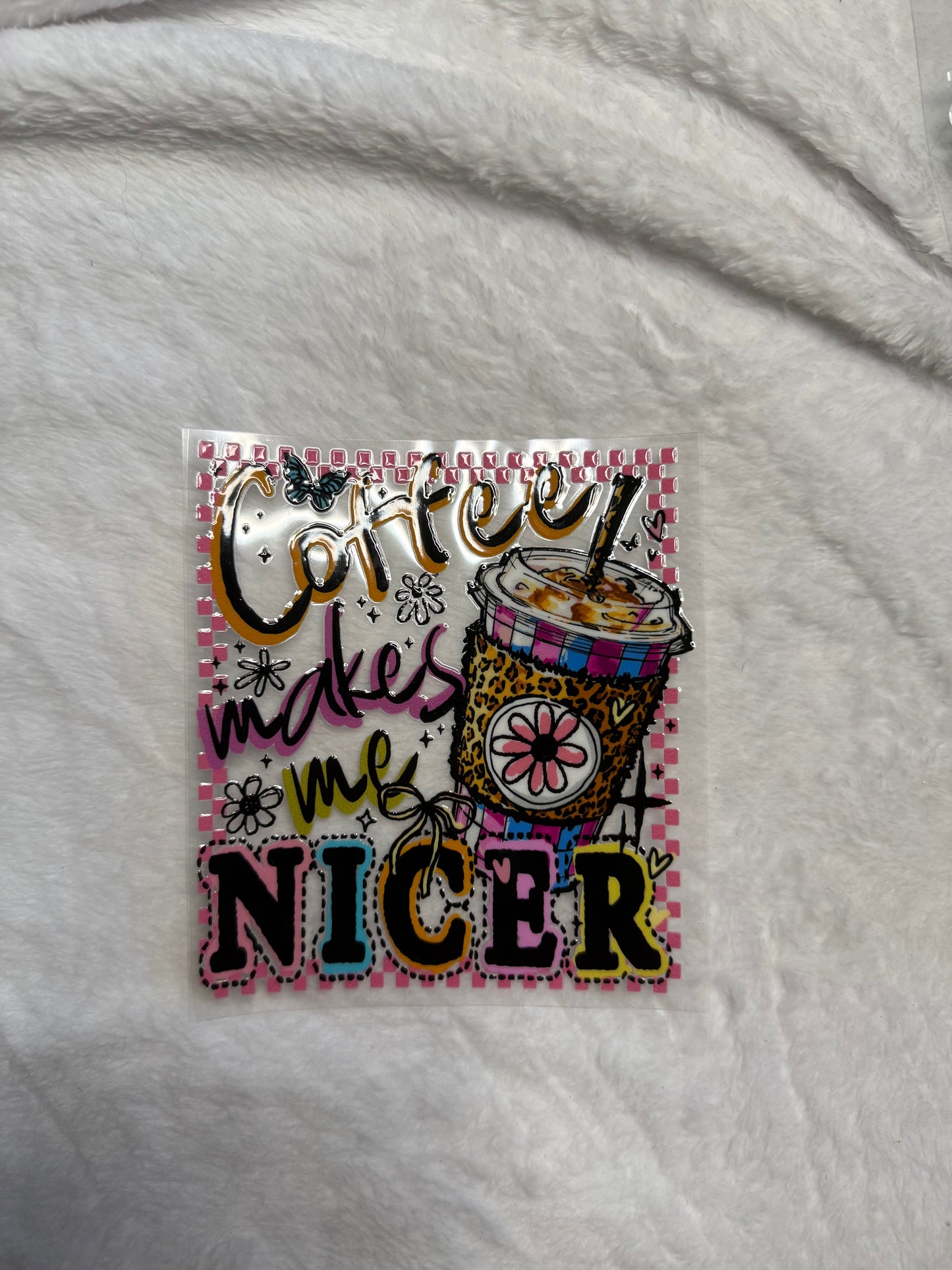 Coffee makes me nicer