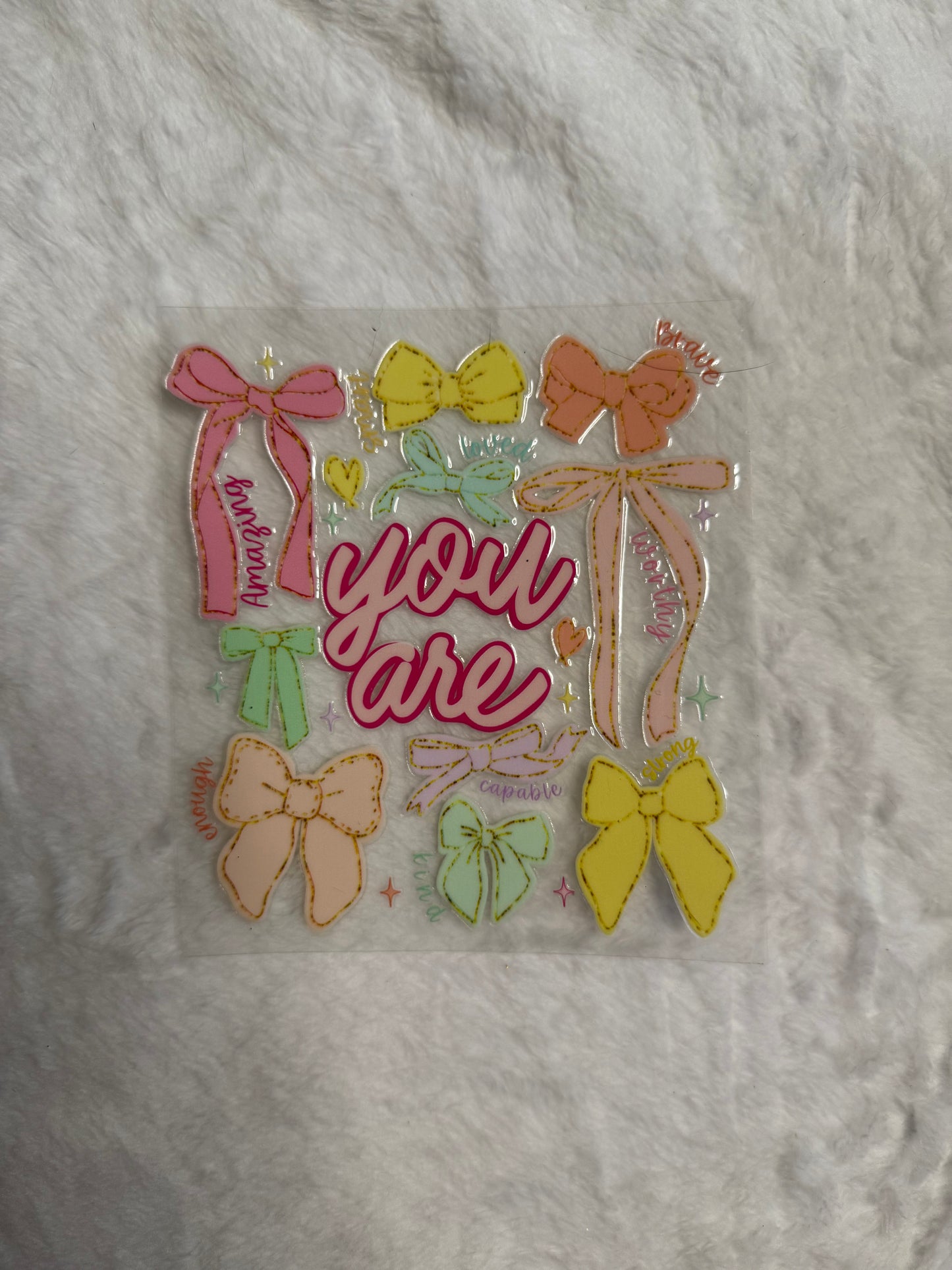 Bow decals