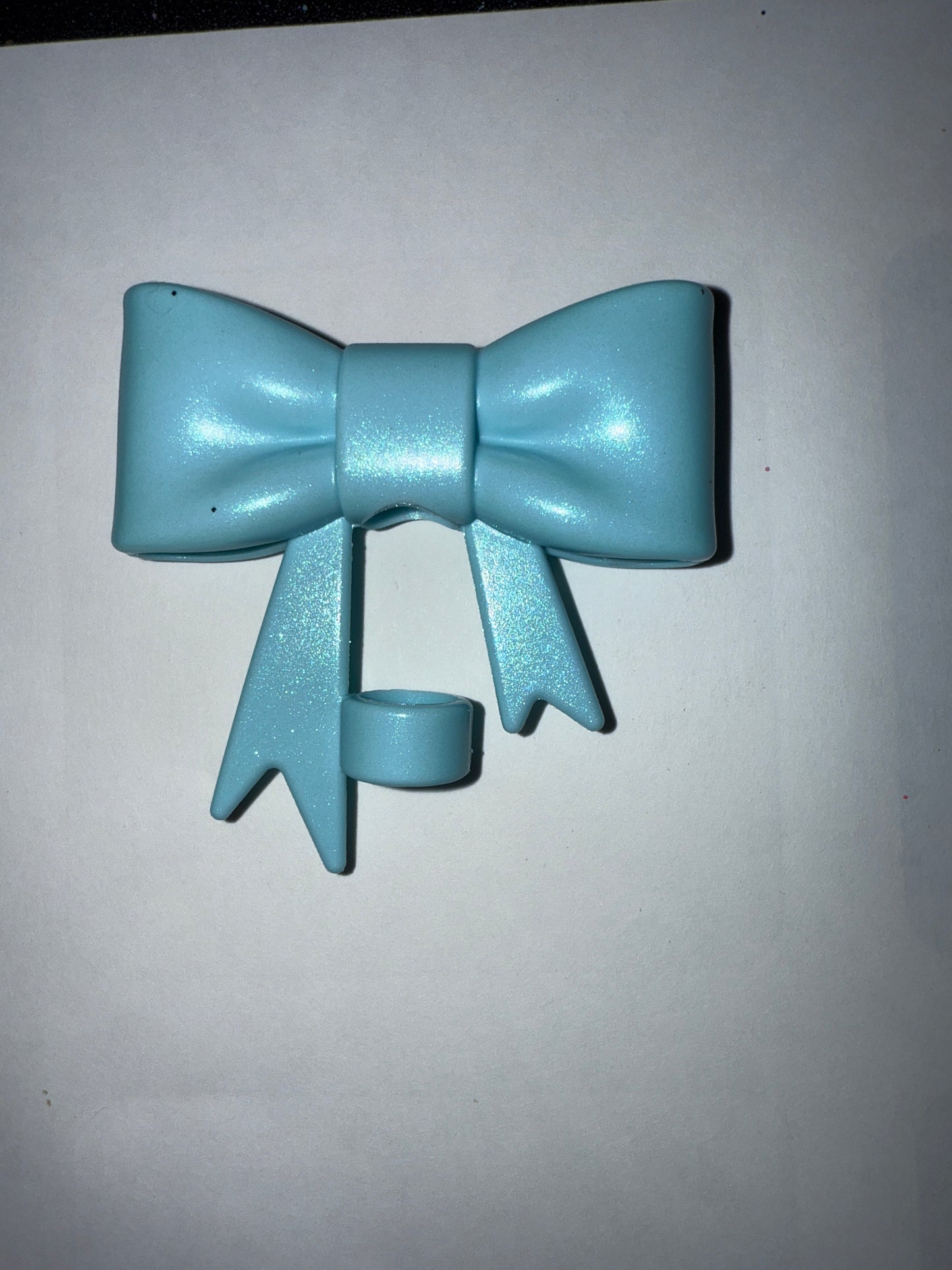 Beaded Bow Keychain