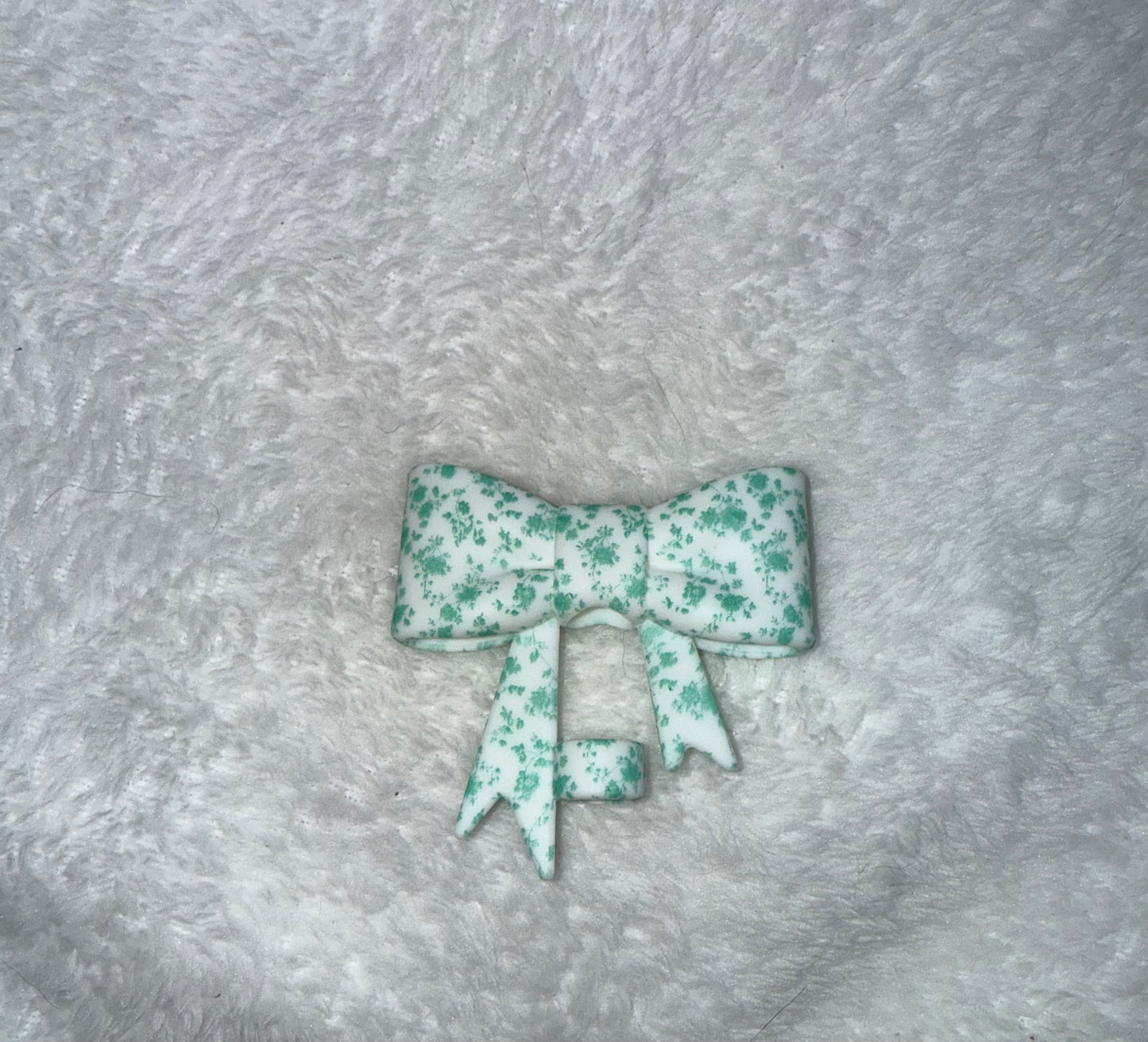 Beaded Bow Keychain