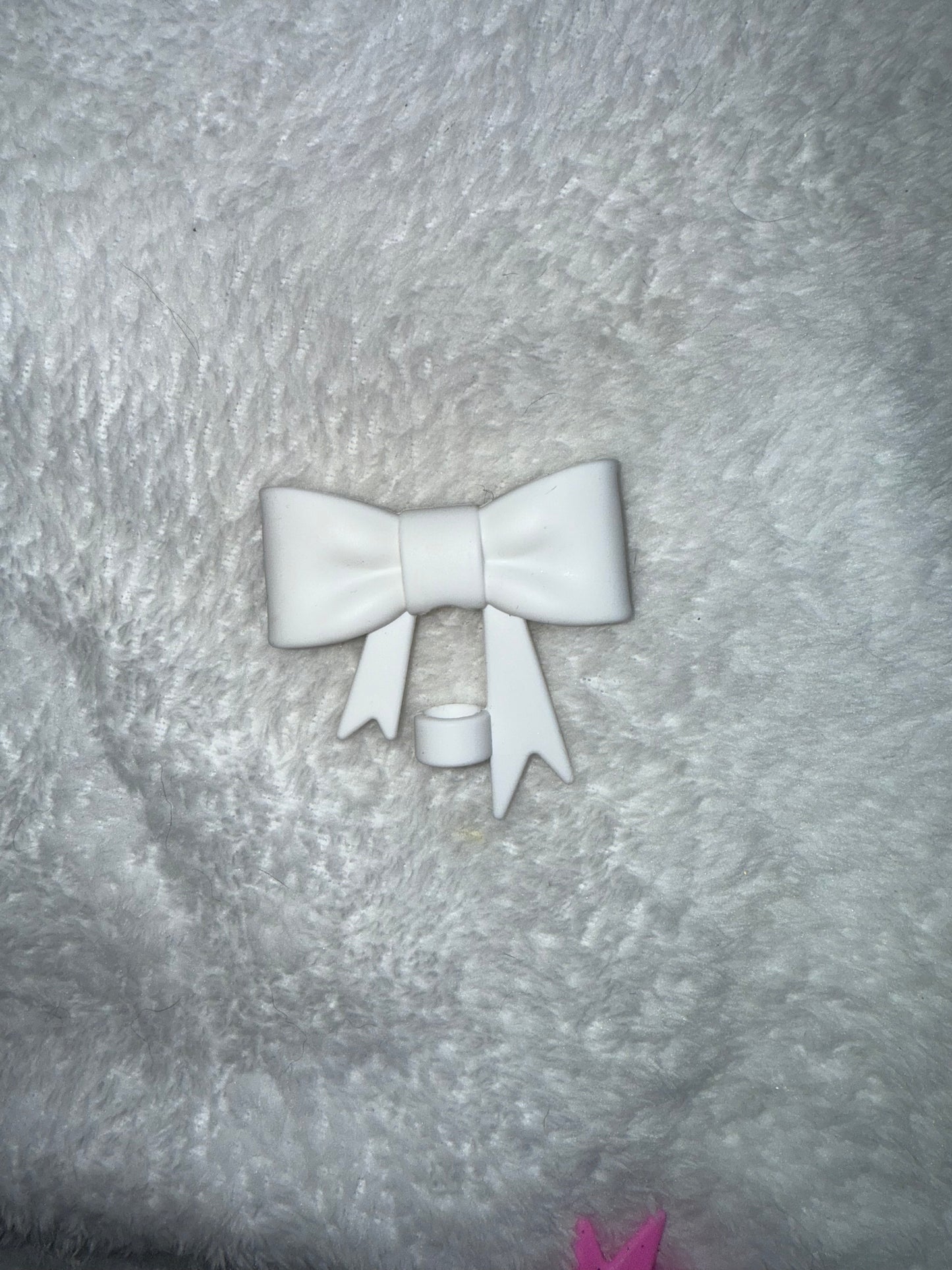 Beaded Bow Keychain