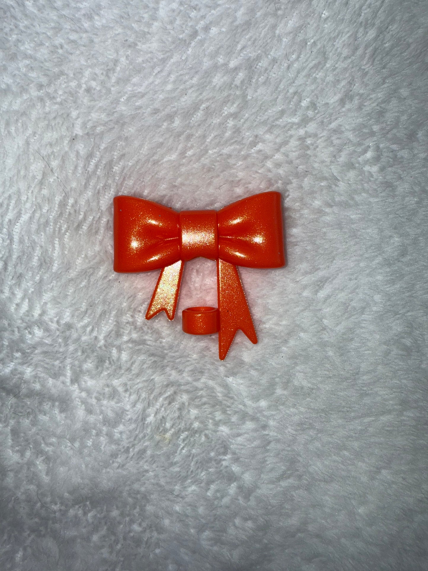 Beaded Bow Keychain