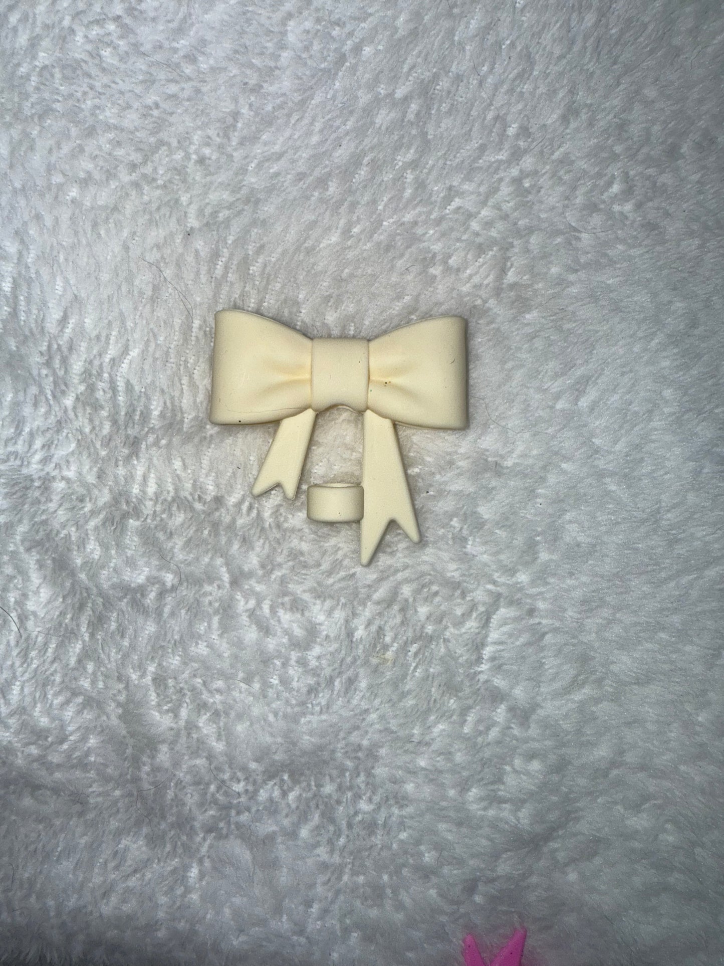 Beaded Bow Keychain