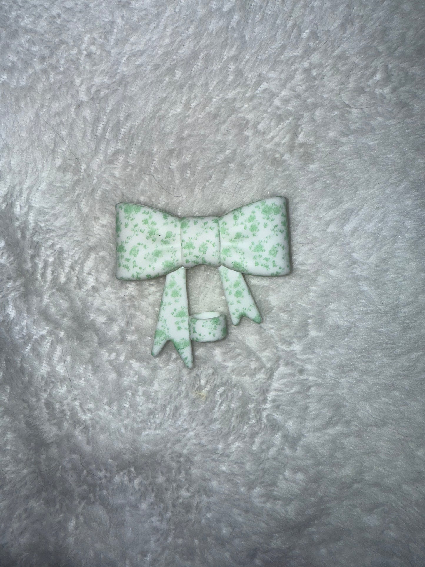 Beaded Bow Keychain