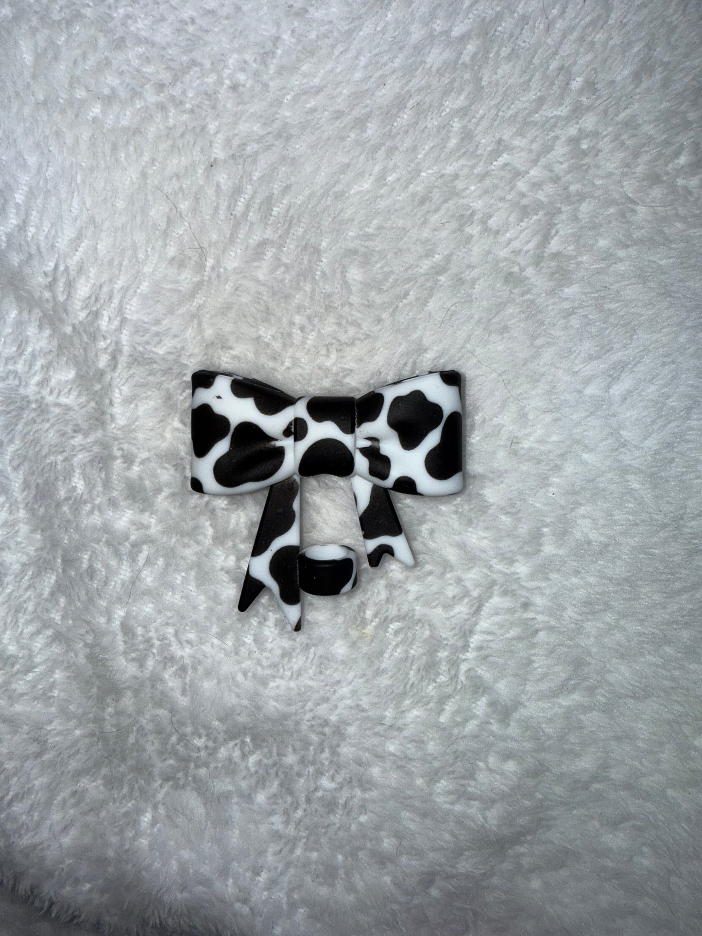 Beaded Bow Keychain