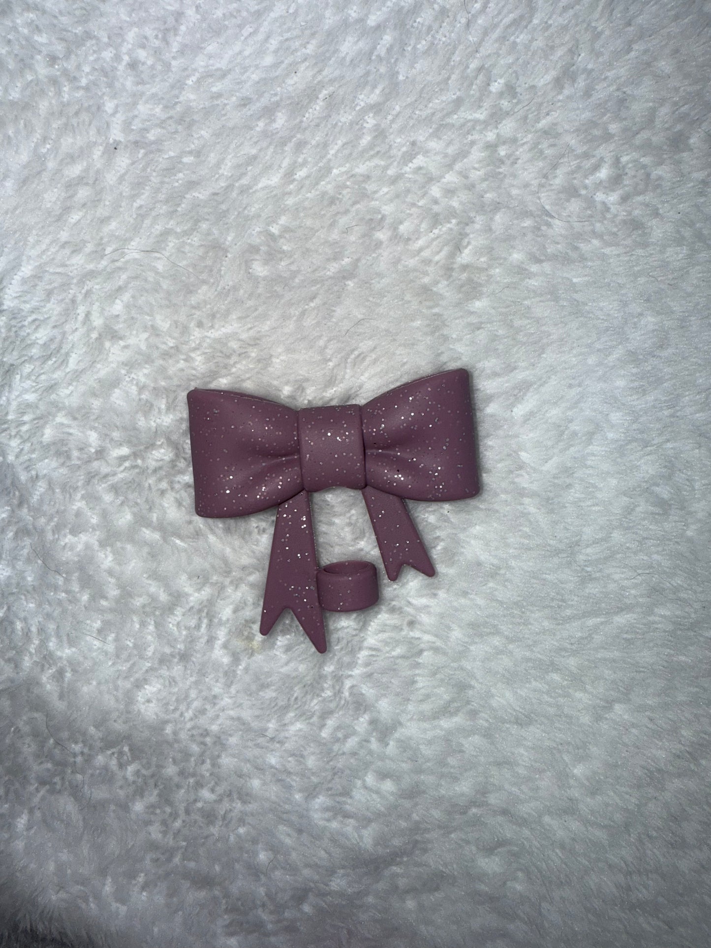 Beaded Bow Keychain