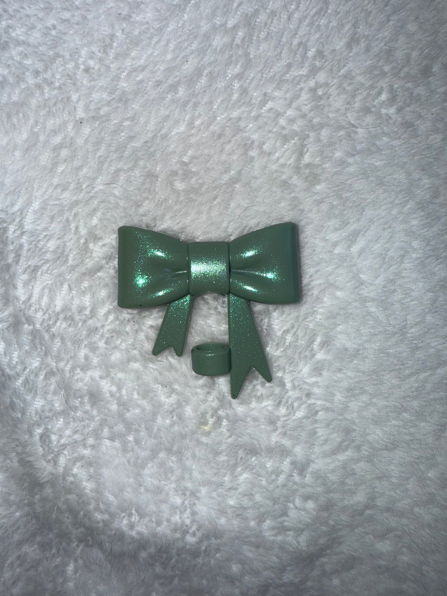 Beaded Bow Keychain