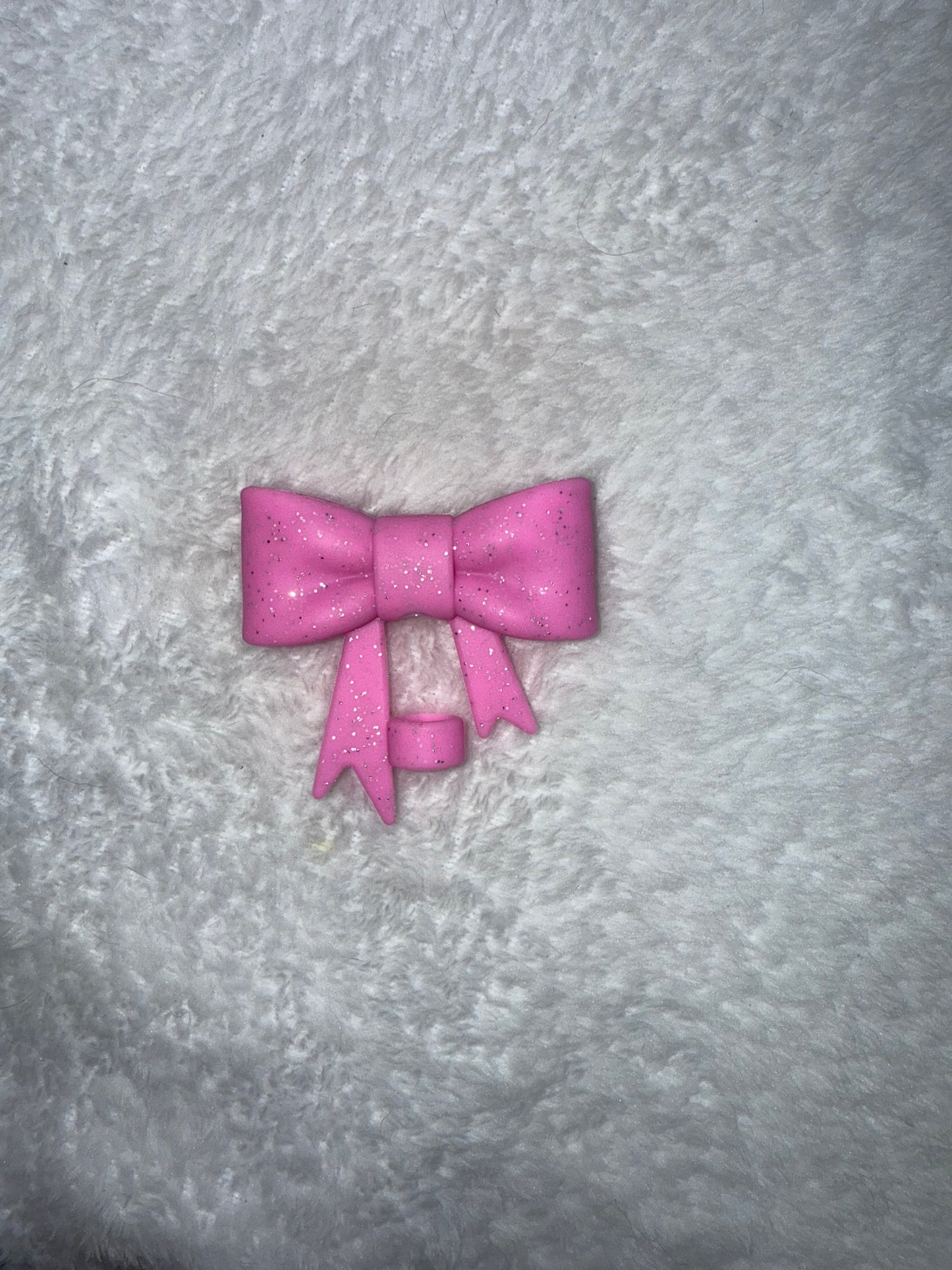 Beaded Bow Keychain