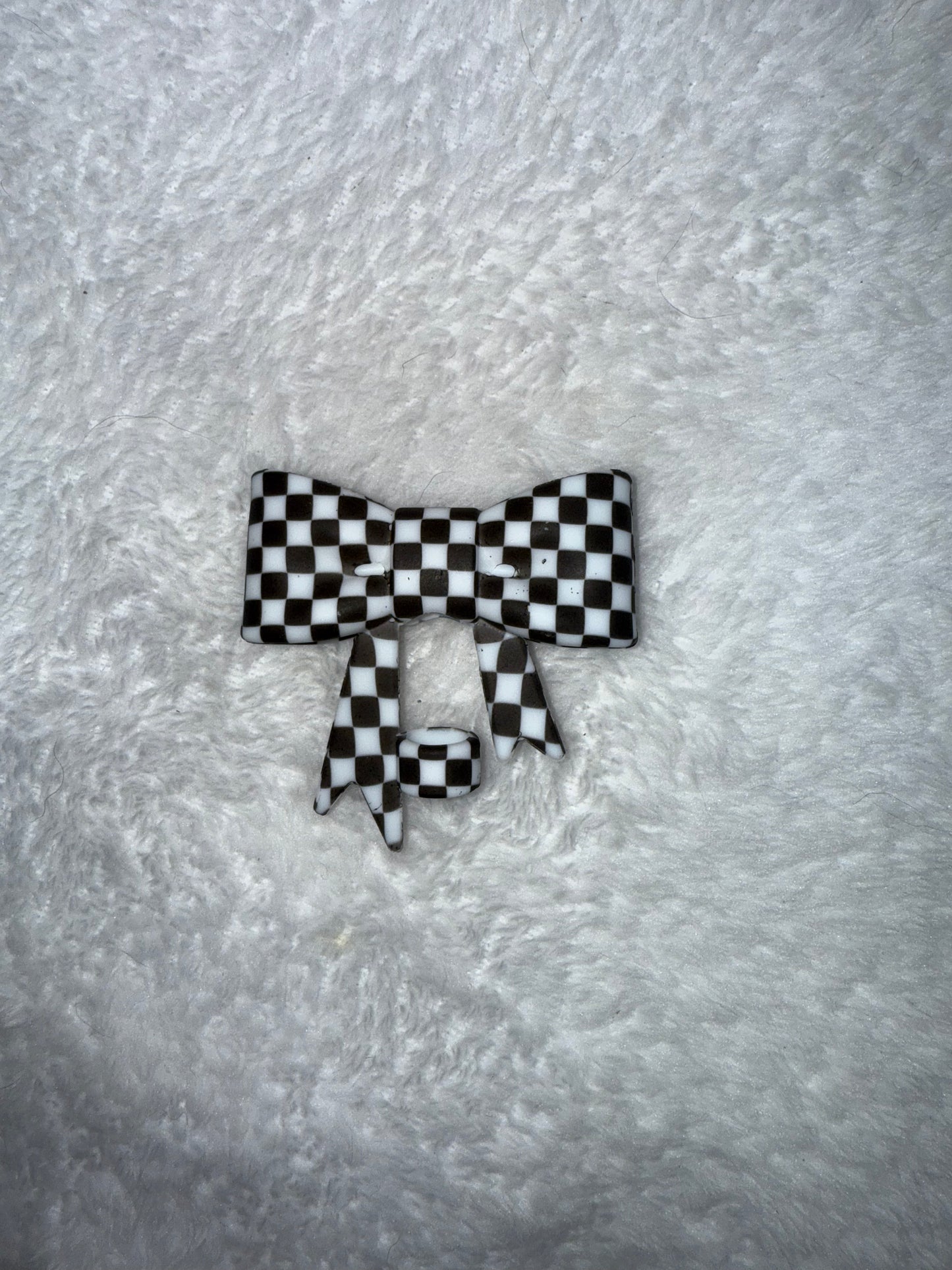 Beaded Bow Keychain