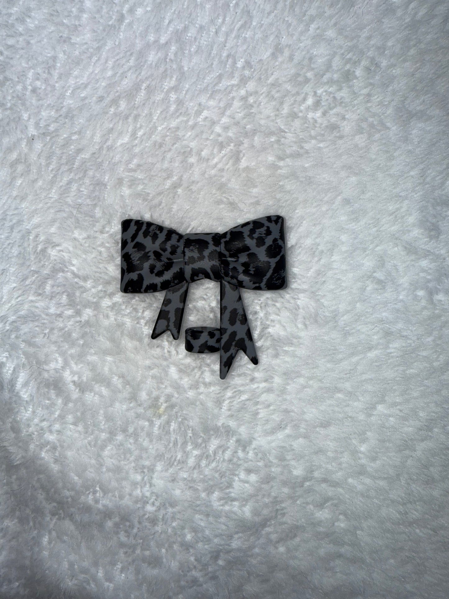Beaded Bow Keychain