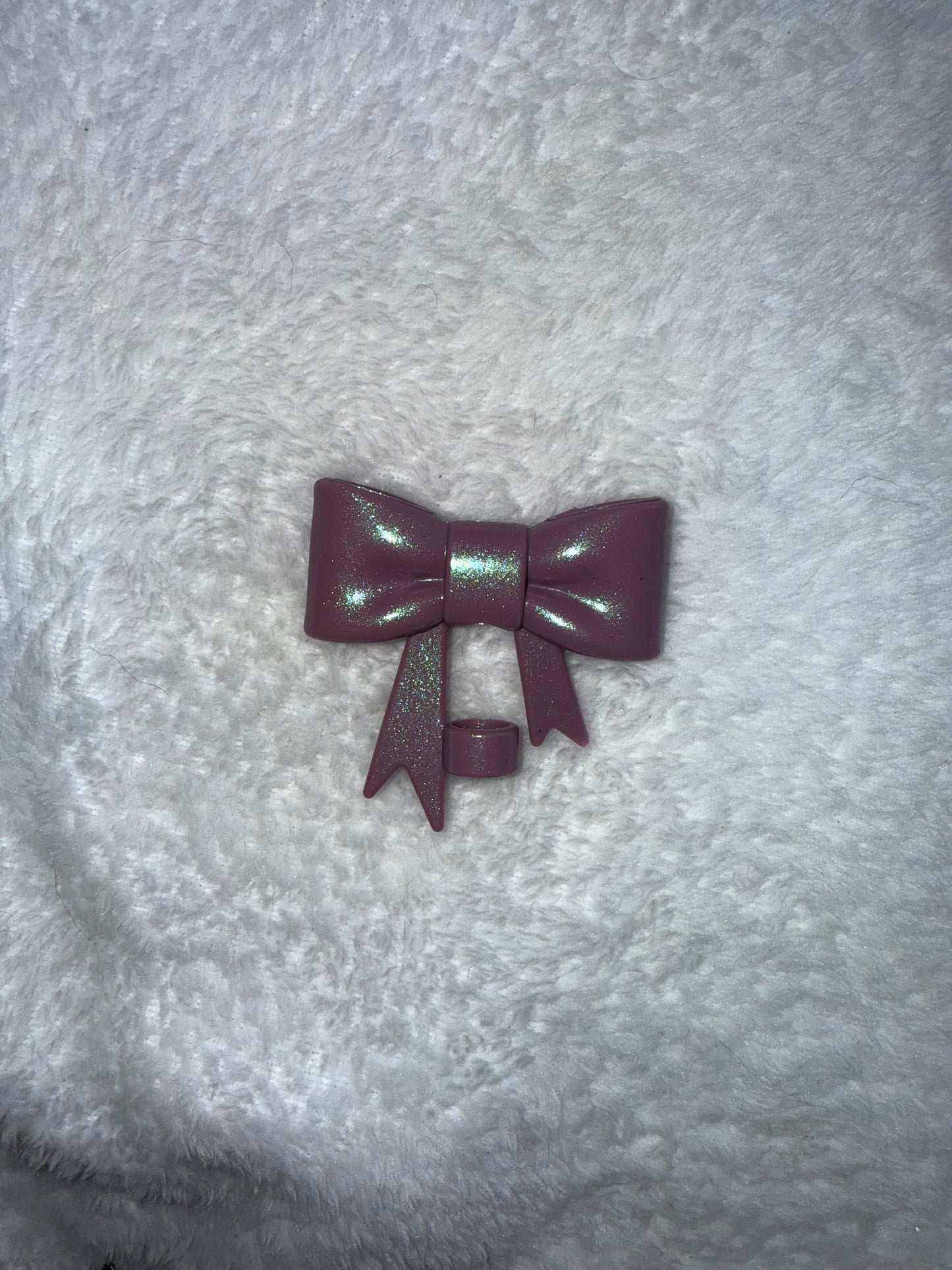 Beaded Bow Keychain