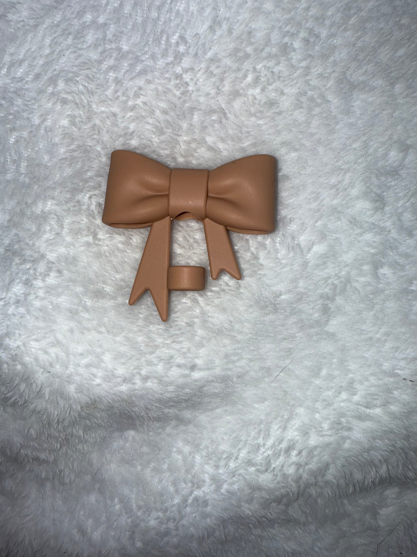 Beaded Bow Keychain