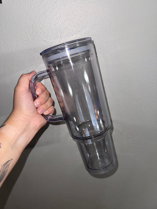40 oz Snow Globe Tumbler