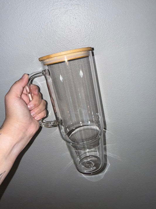 40 oz Glass Tumbler